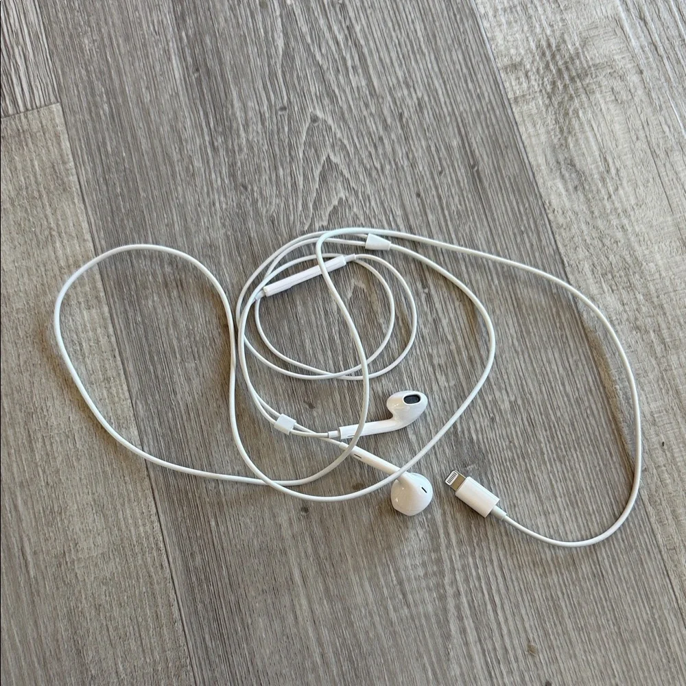 Apple cord headphones - lightning cable